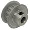 B&B Manufacturing 12XL025-6FA3, Timing Pulley, Aluminum, Clear Anodized 12XL025-6FA3 - alternate 1
